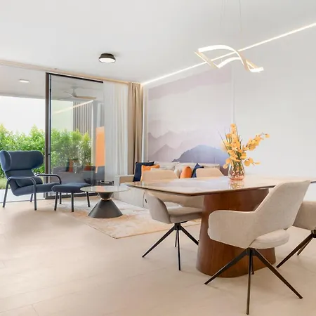 Luxury 2bed Con Jardin Y Jacuzzi Higueron 아파트